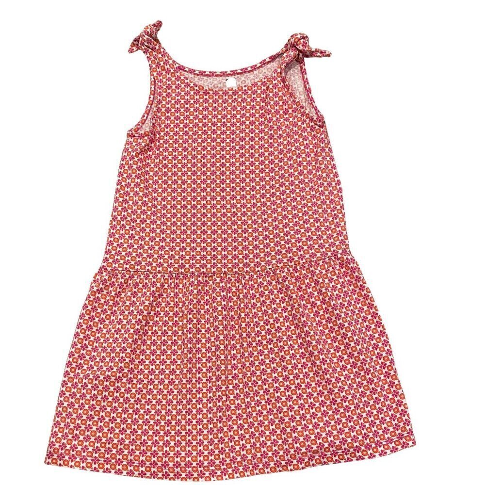 Tea Collection Pink & Orange Floral Dress